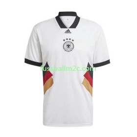 Fußballtrikots Deutschland Icon Retro Heim Trikotsatz 2022-2023